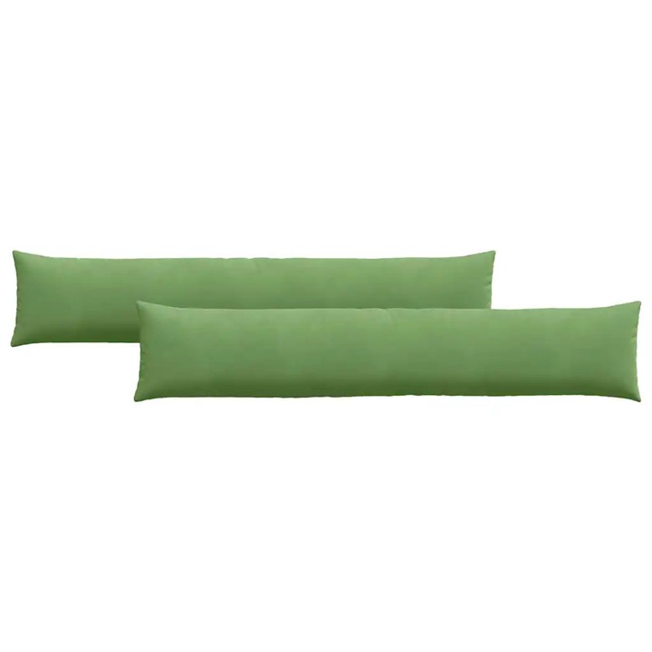Set Perne pentru canapea vidaXL, 2 pcs Lysegrønn 200 x 40 cm