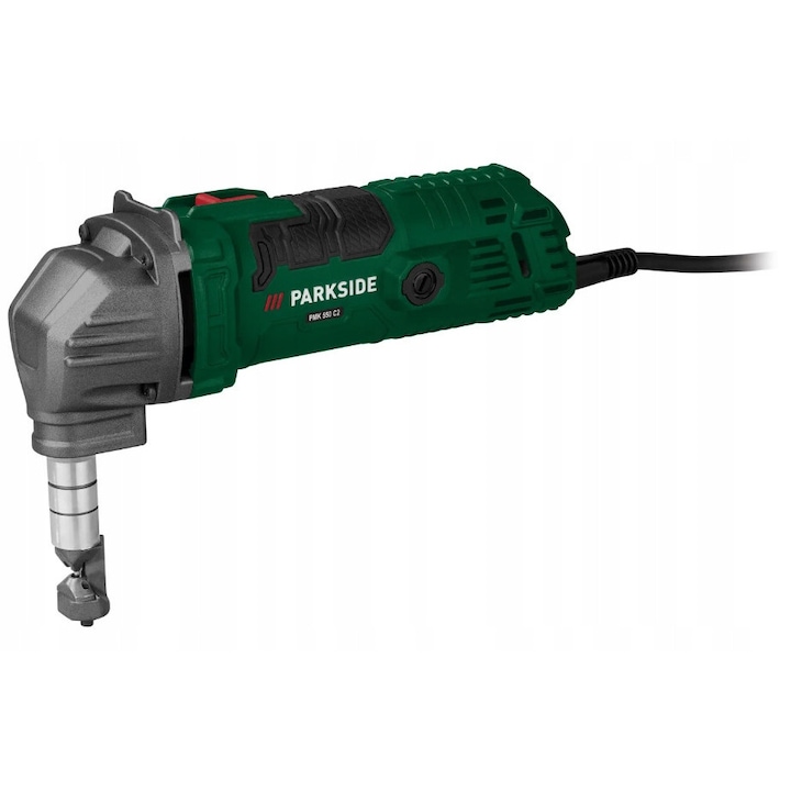 Fierastrau electric Parkside PMK 550 C2, 550 W, taiere metal, 26,6x7,5x16,95cm, set cu accesorii