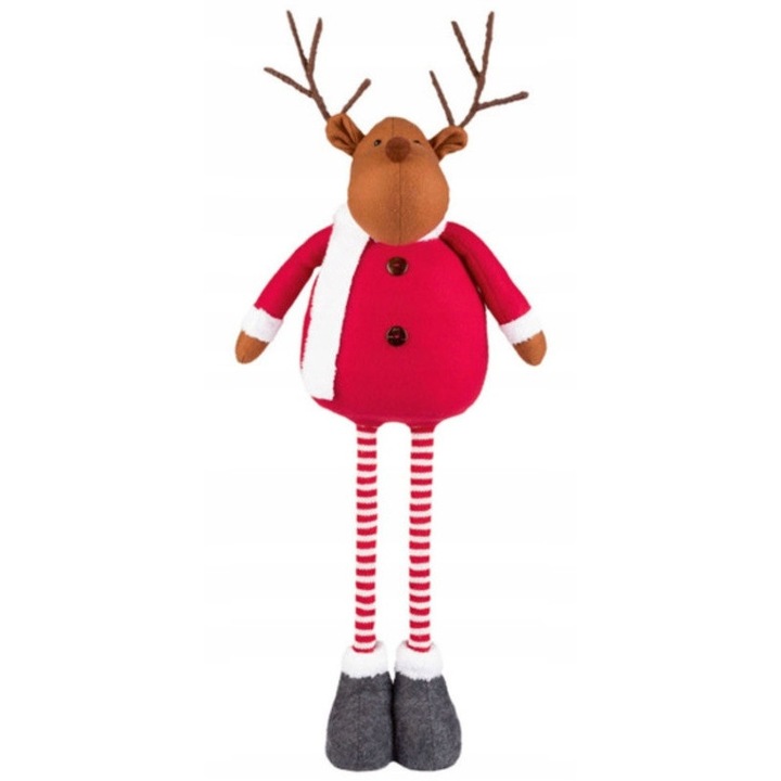 Los decorativ rosu cu coarne, LIVARNO home, inaltime reglabila 45-71,5 cm, poliester