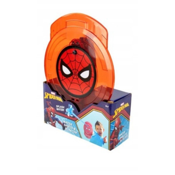 Tarca apa Spiderman, jucarie 2 in 1, rosie, 5+