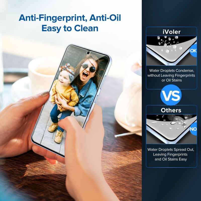 Folie protectie ecran si lentile camera, 2 bucati, sticla securizata 9H, transparent-negru, 0.33mm, compatibila cu Samsung Galaxy S25