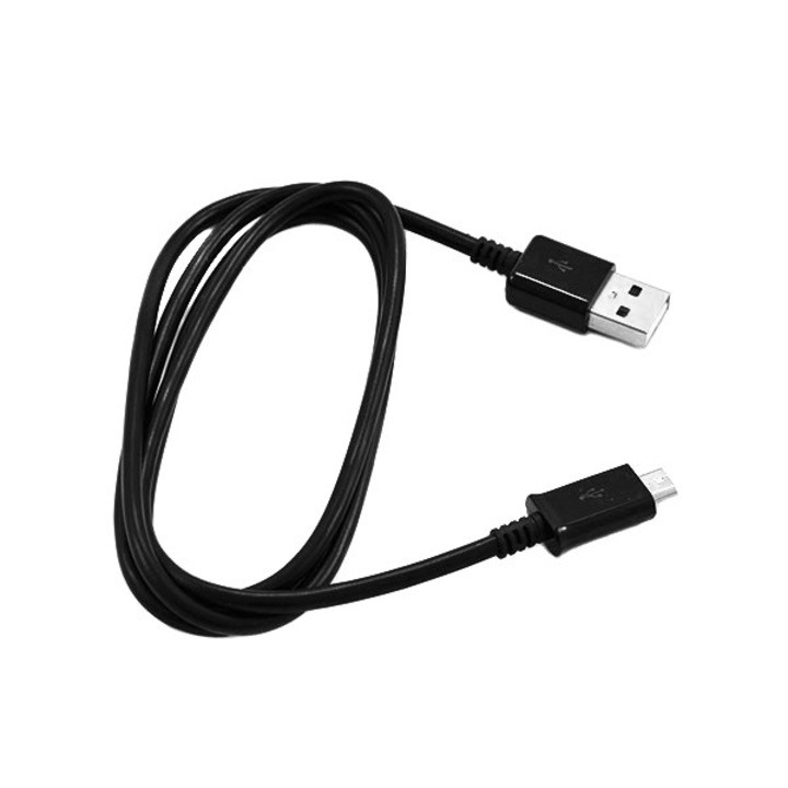 Cablu date și încărcare DeTech, USB la MicroUSB, 1m, Negru
