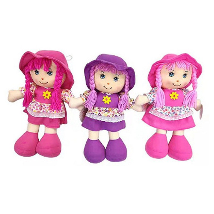 Плюшена играчка, Лука, текстилна кукла, 40x22x14см, цветна