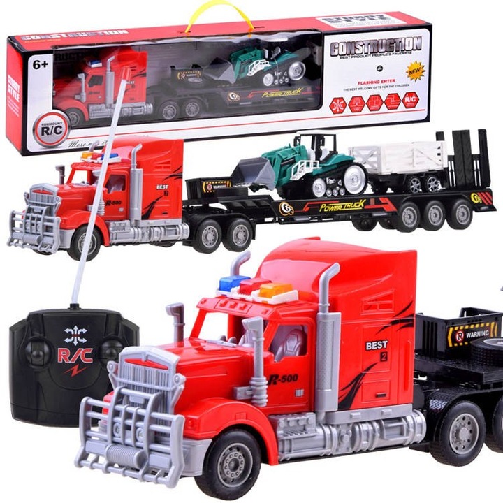 Tir R/C, JOKOMISIADA, 62x12x8cm, 28x8x6cm, multicolor