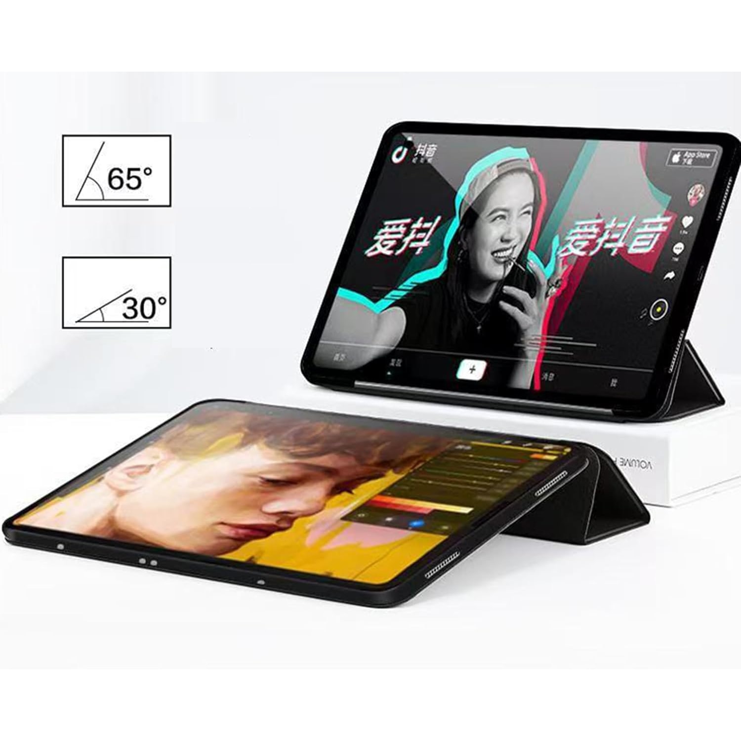 HUSA SMART CASE SLIM pentru XIAOMI REDMI PAD 2 PRO 12 "1" 2025 / POCO Pad M1