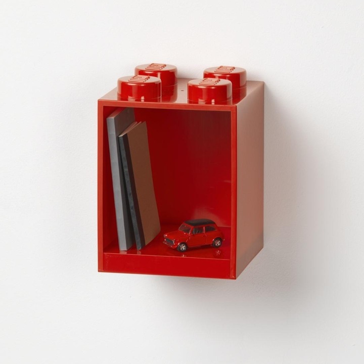 Raft Lego, NHG, rosu, mobilier camera copii