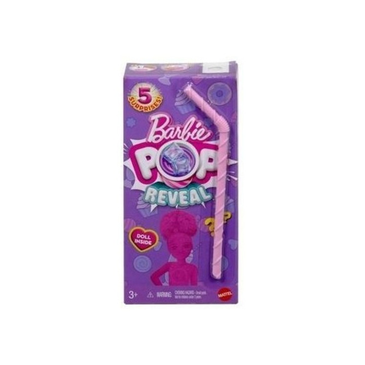 Papusa Barbie Pop Reveal Chelsea, Seria Soczek, multicolor