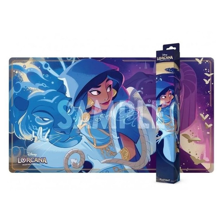 Подложка за игра Disney Lorcana, Ravensburger, 61x34,3см, илюстрация Жасмин