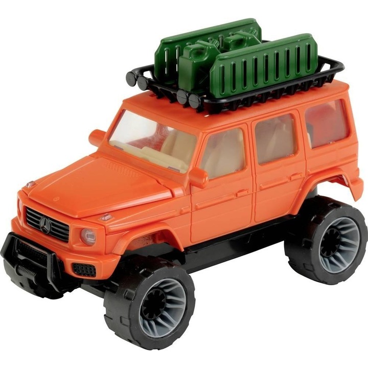 Mercedes-Benz G-osztály 1:24 játéktávirányítós autó, összeszerelő készlet, 21x11x11cm