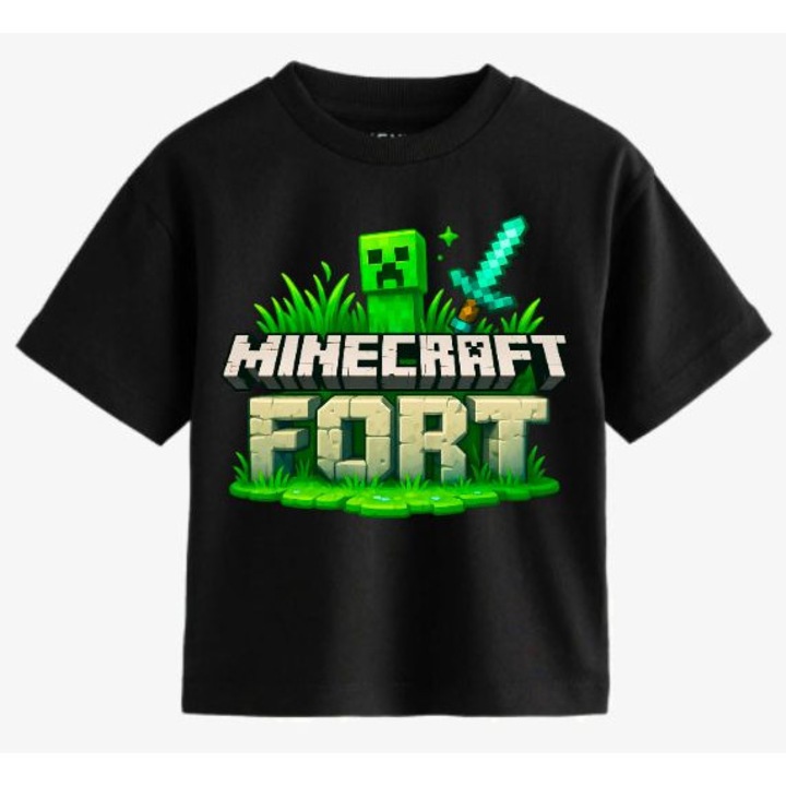 Unisex póló, 100% pamut, Minecraft