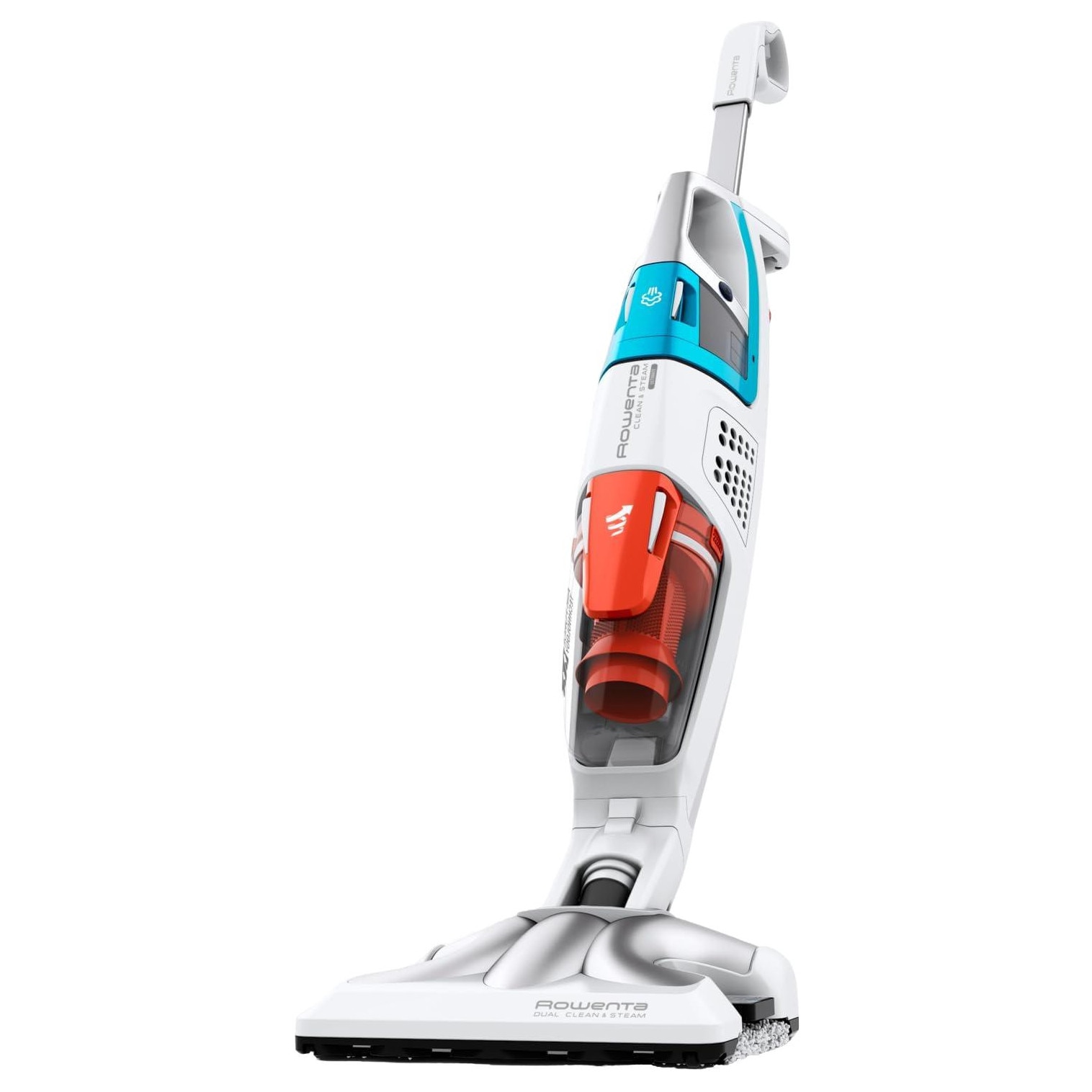 Aspirator Rowenta Clean & Steam Multi Steam, Aspira Si Sterge Simultan, Unitate Detasabila Portabila Cu Multe Accesorii, 1700 Wati, Se Incalzeste In Doar 30 De Secunde, Alb