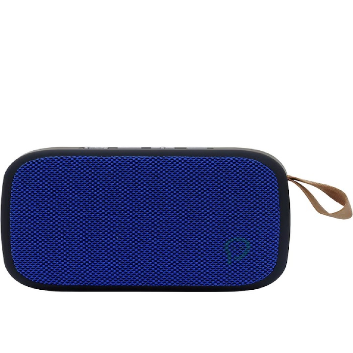 Boxă Portabilă Pocket, Bluetooth 3W, Albastru, 120x38x80mm