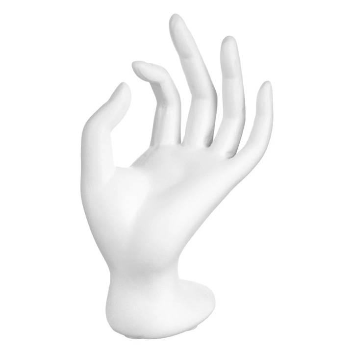 Suport Organizator Bijuterii - Mana Alba 10x6.5x15.5cm