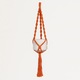 Suport Suspendabil Macrame pentru Ghiveci, Maro, 65cm