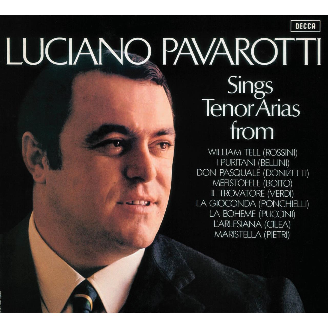 Arleen Auger, Gilels Flossman, Luciano Pavarotti, Peter Baillie-Tenor Arias From Italian Opera-Rossini, Bellini, Donizetti, Boito, Verdi, Puccini, Pietri-CD