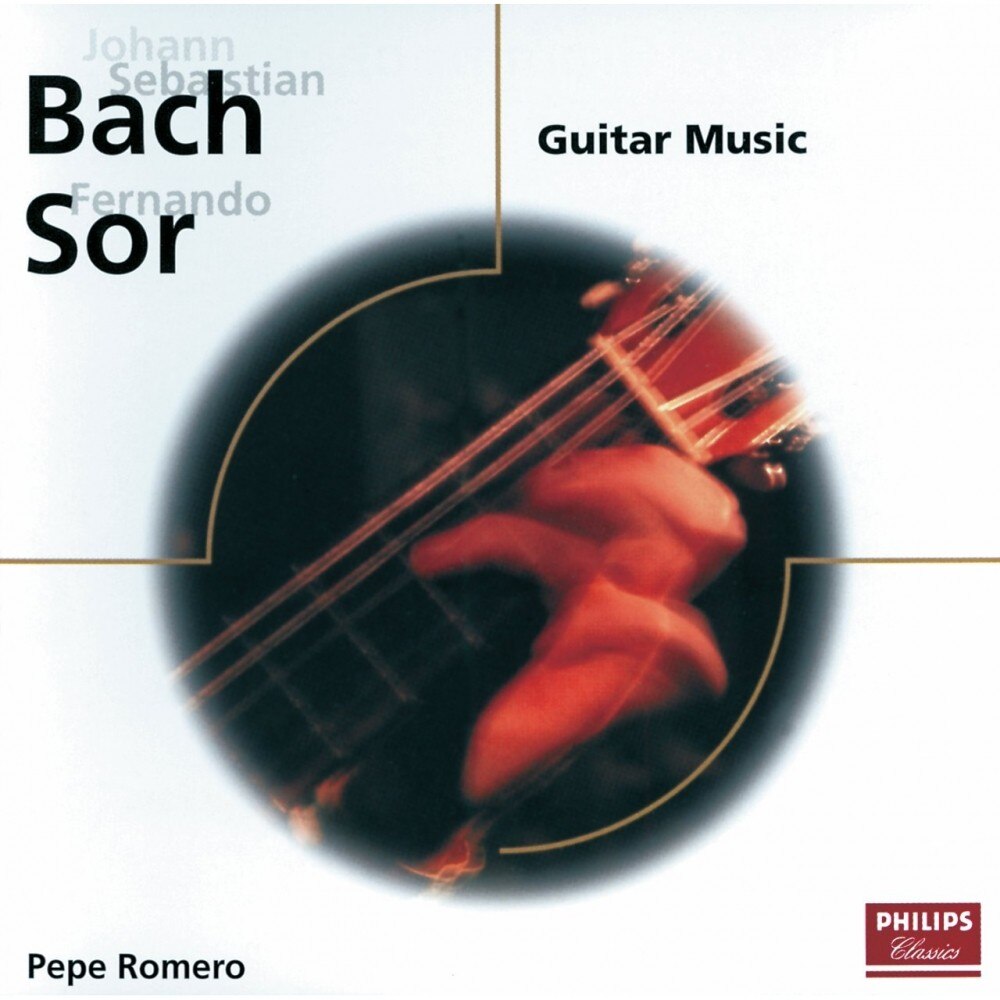 Pepe Romero-Guitar Music-Johann Sebastian Bach, Fernando Sor-CD