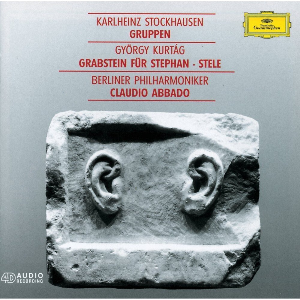 Jurgen Ruck-Gruppen/Grabstein Fur Stephane-Gyorgy Kurtag, Karlheinz Stockhausen-CD