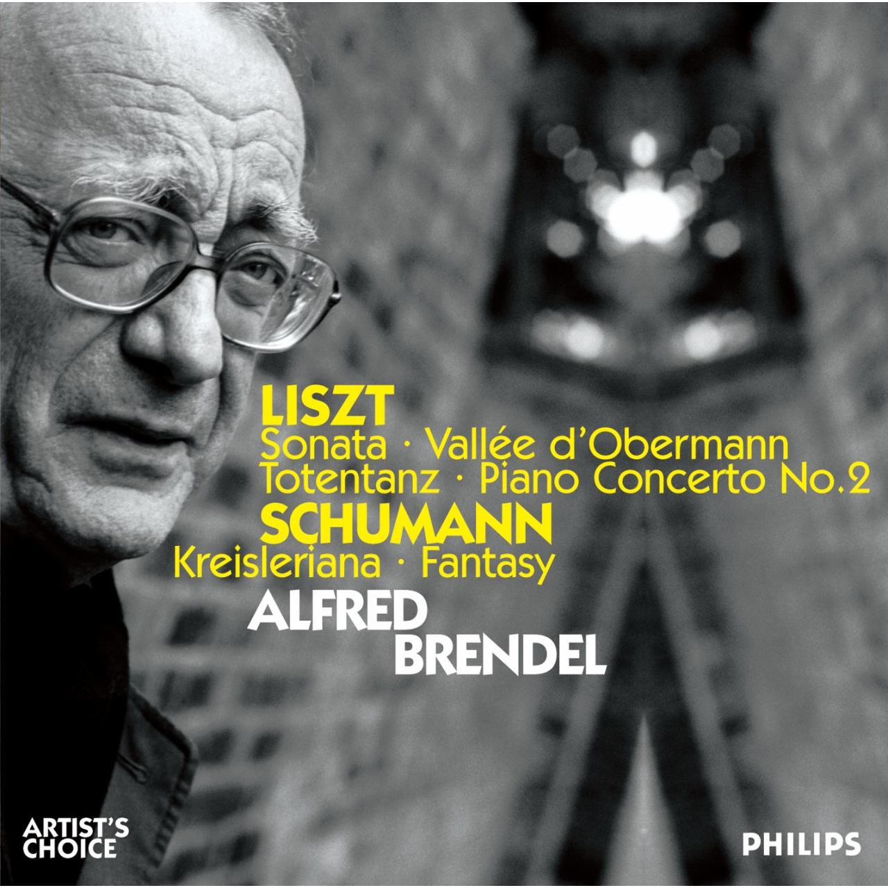 Alfred Brendel-Sonata In B Minor/Vallee Dobermann, Piano Concerto No. 2/Totentatz-Franz Liszt, Robert Schumann-2CD