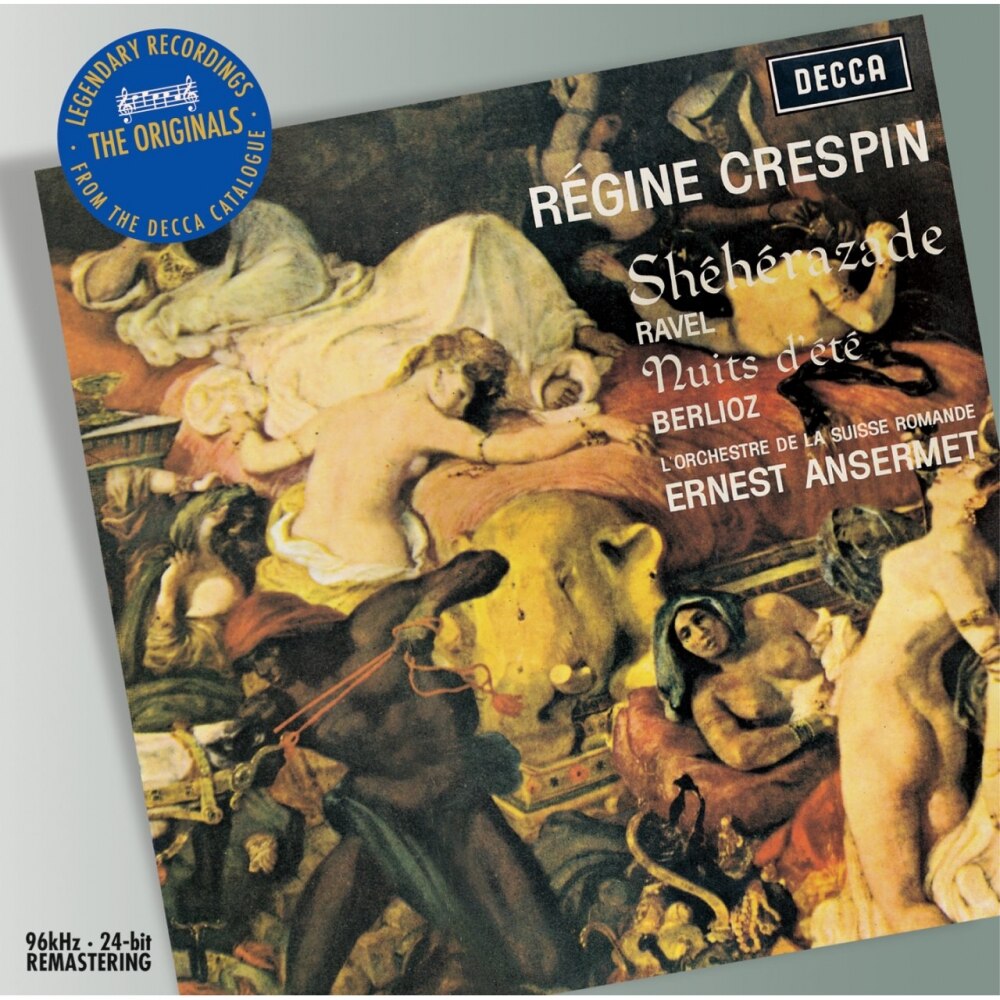 John Wustman, Regine Crespin-Les Nuits Dete/ Scheherazade-Berlioz, Gautier, Ravel, Debussy, Poulenc-CD
