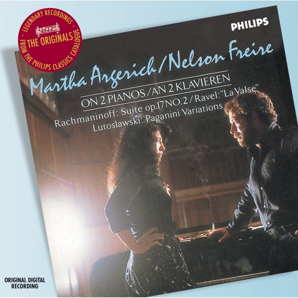 Martha Argerich, Nelson Freire-Suite 2 Op. 17/ La Valse/ Paganini Variations-Rachmaninoff, Ravel, Lutoslawski-CD