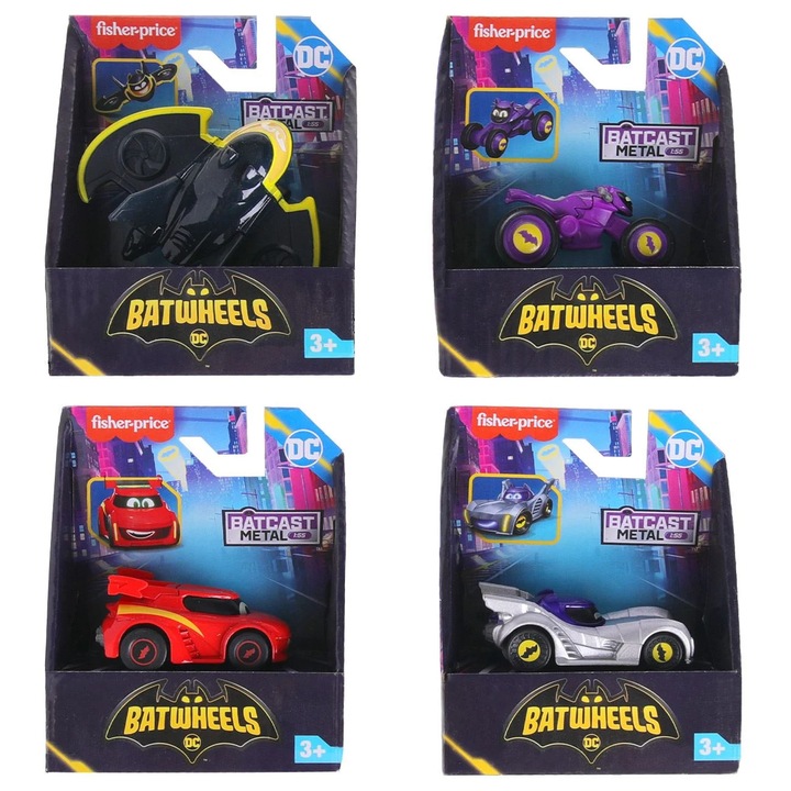 Hot Wheels Batwheels kisautó - Mattel