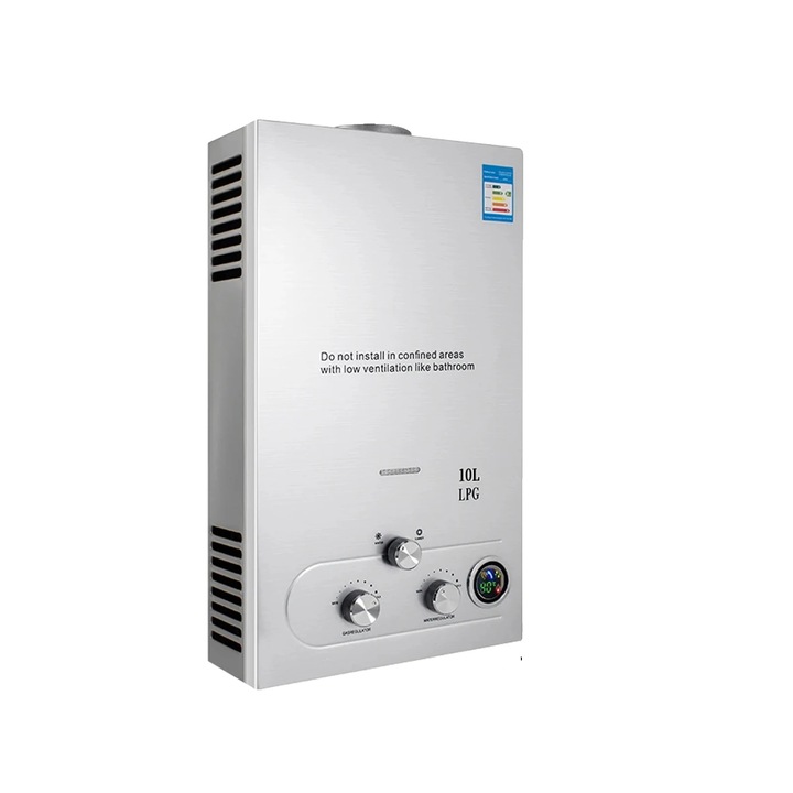 Boiler, 10L, Instalare perete