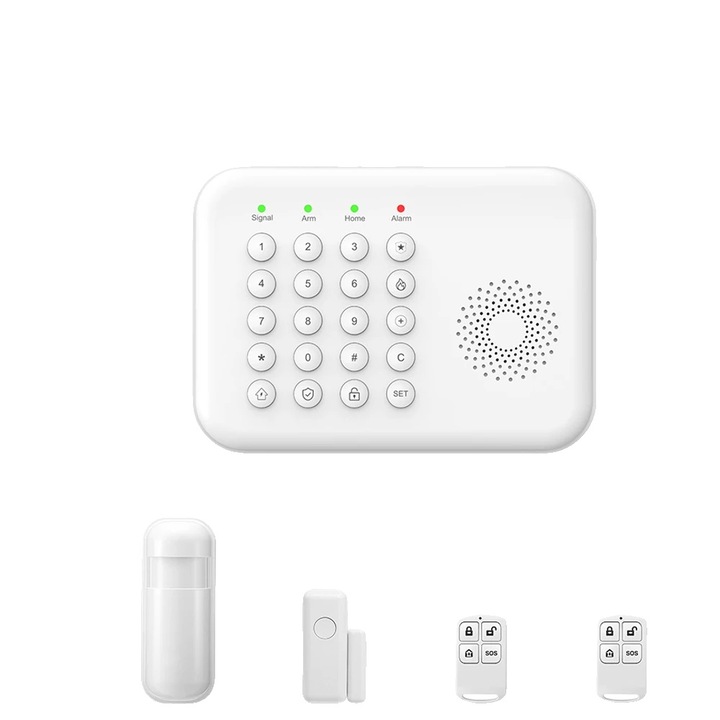 Kit Supraveghere full HD 1080P cu 8 Camere Exterior IR 20m + DVR 8 canale video / 1 canal audio