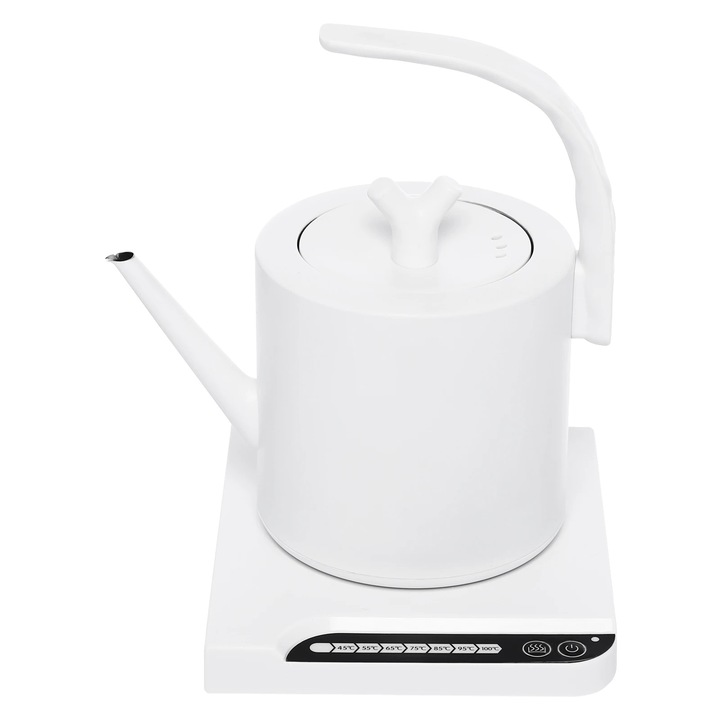 Fierbator electric, capacitate 1L, control temperatura ajustabil, incalzire rapida, negru