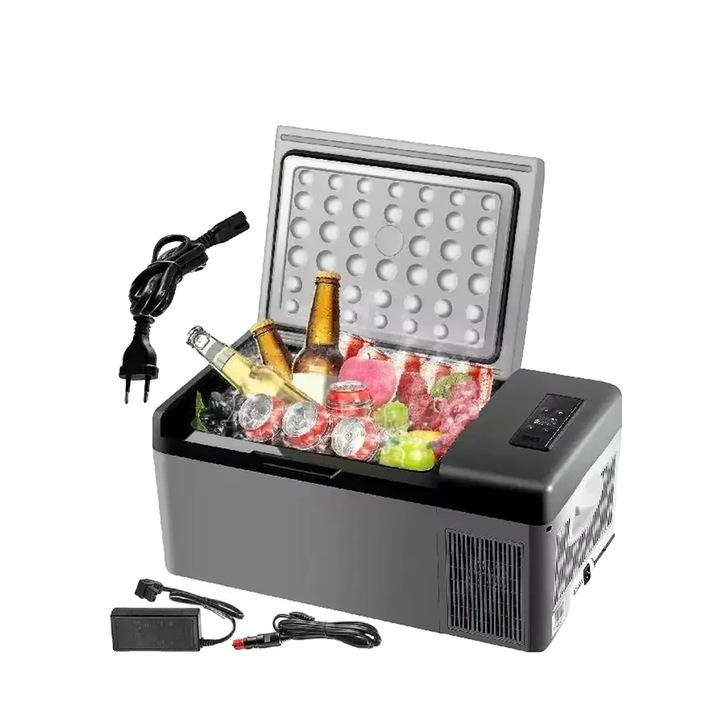 Frigider mini, 15L, -20 la 10, 23.5x12.6x10.2 inch, plastic ABS