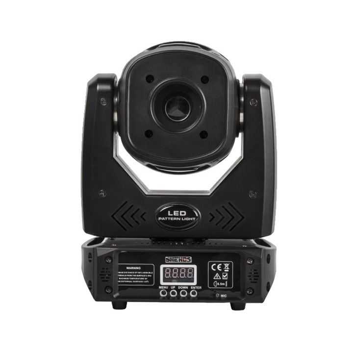 Lumina mobila, 7 culori, control DMX, 27x16.5x21cm, 1 set, priza EU