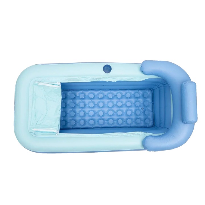 Cada gonflabila, design portabil, material durabil, albastra, 85kg, 3.2kg