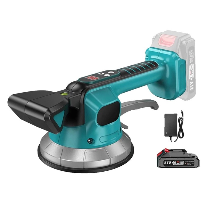 Slefuitoare pentru placi, 10 niveluri de vibratie ajustabile, capacitate de sustinere 200KG, 3000-17000 IPM, design compact si usor