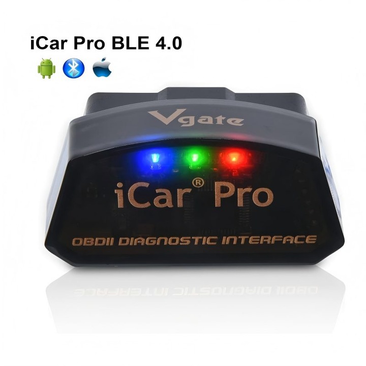 Tester auto diagnostic Vgate iCar Pro ELM327 V2.3 Bluetooth 4.0, suport Android & IOS, functii avansate