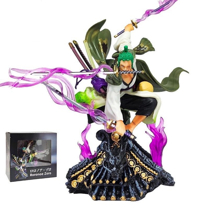 Figurina Rooftop Solon, 20cm, zöld