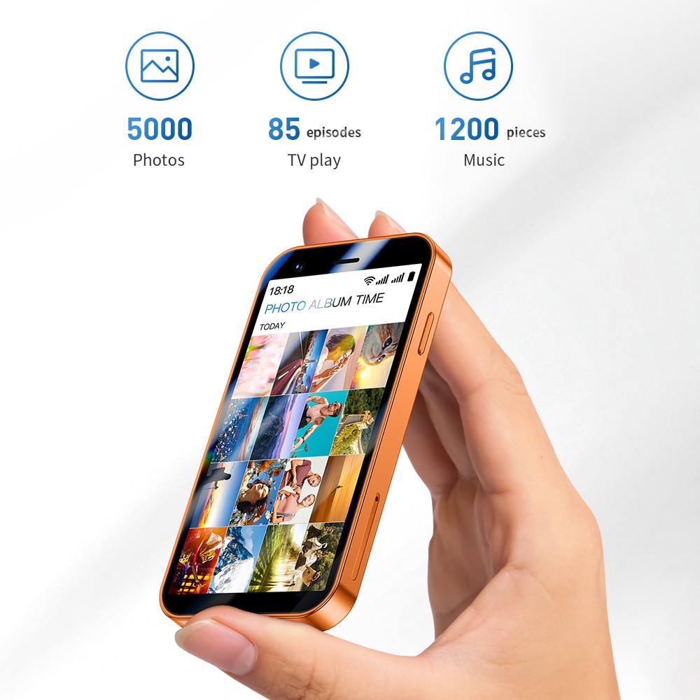 Smartphone Mini 3G Rainbuvvy A17, 2GB RAM, 16GB ROM, 3.0 inch, Dual SIM, Negru, Ro Alert