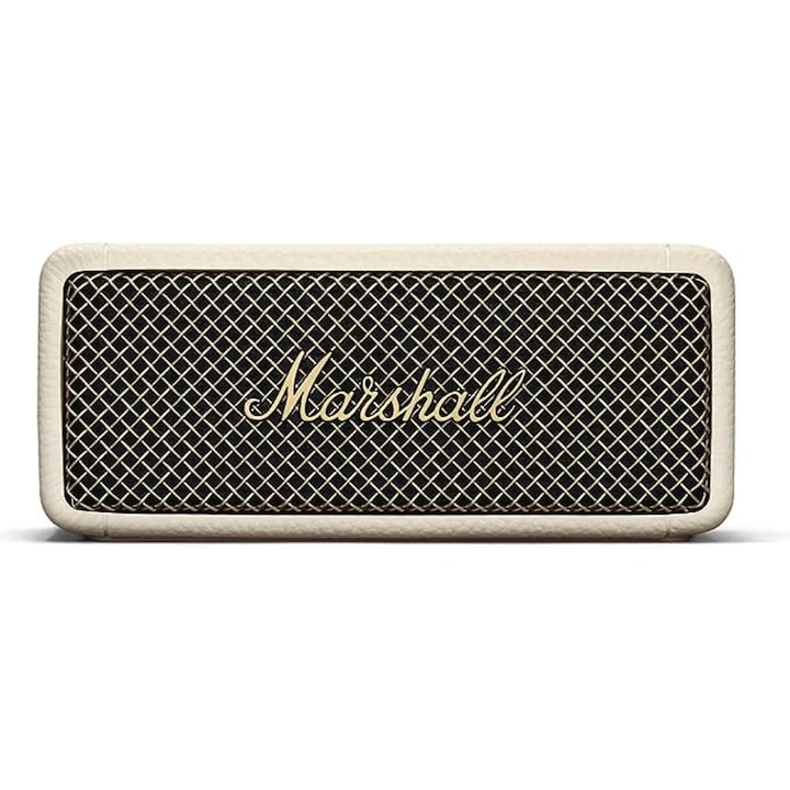 Difuzor Bluetooth portabil Marshall Emberton II, crem, 7.76 x 4.61 x 3.23 cm