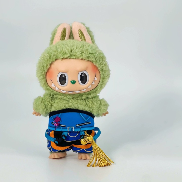 Labubu babaruha, Zoey modell, kék