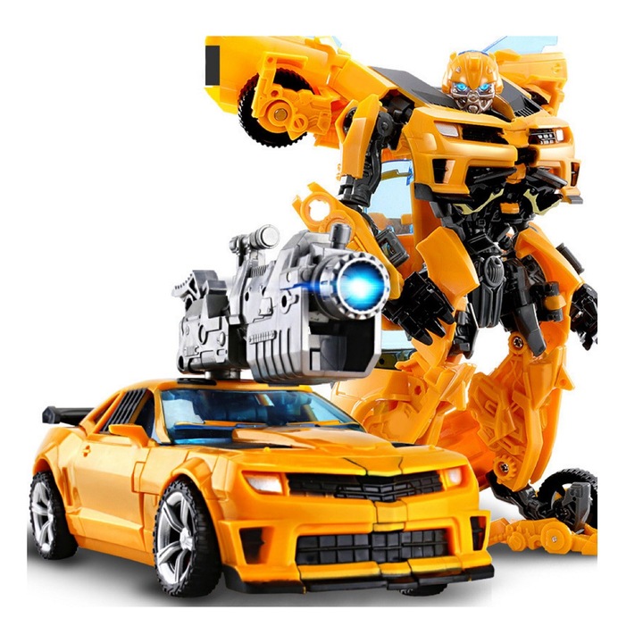 Трансформираща се фигурка робот, +6г., многоцветна