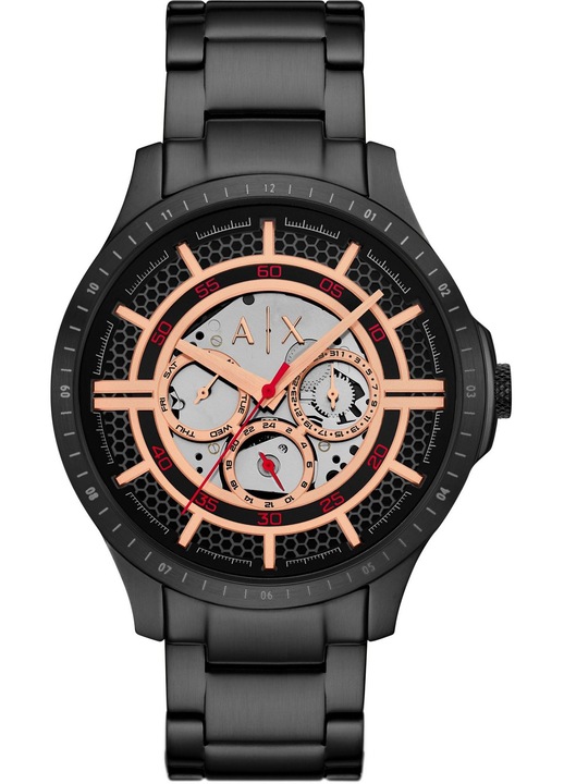 Ceas bărbați, Armani Exchange, AX2465, negru, inox, quartz