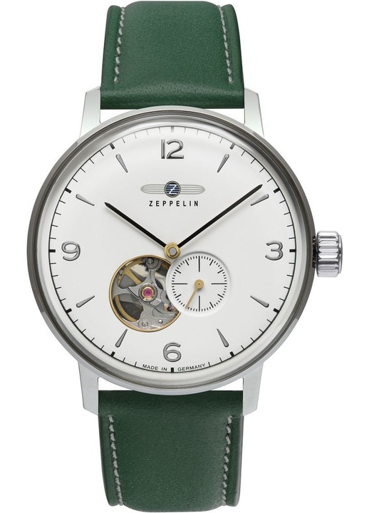 Мъжки часовник Zeppelin Hindenburg Open Heart Automatic