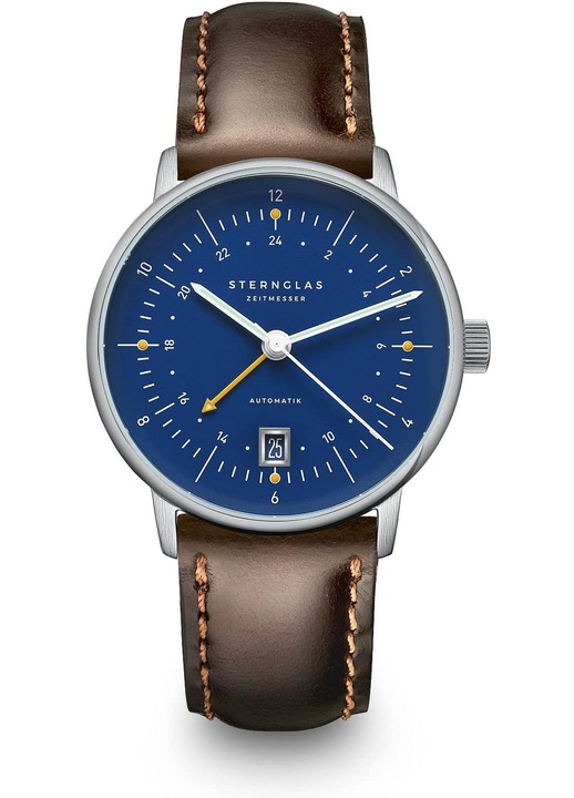 Мъжки часовник Sternglas Naos Pro GMT Automatik