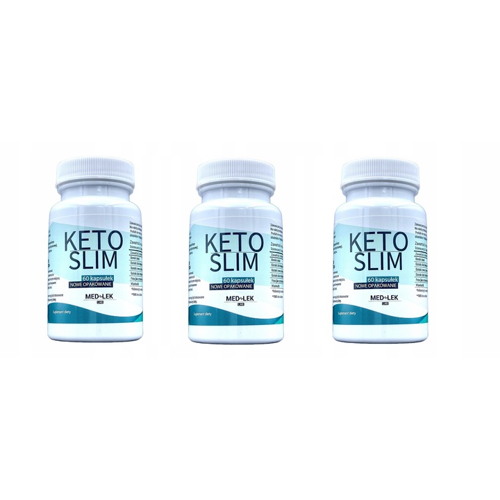 Suplimente nutritive, NGS, Keto Slim, 60 capsule, control al greutății, ambalaj de înaltă calitate