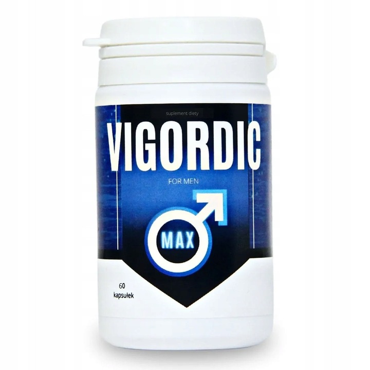 VIGORDIC MAX capsule, NGS, pentru bărbați, 60 bucăți, formulă îmbunătățită