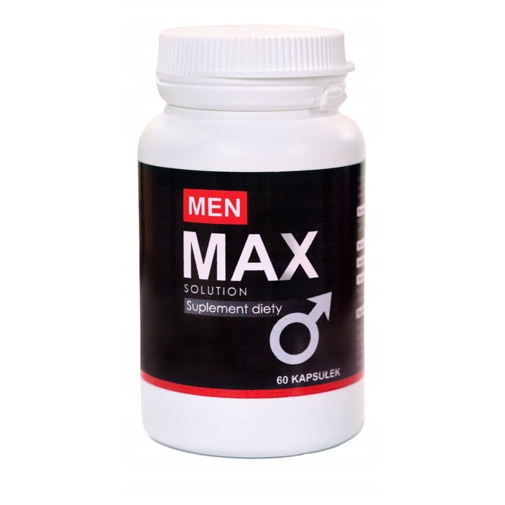 MenMax, supliment alimentar, 60 capsule, ginseng, pentru potență și erecție