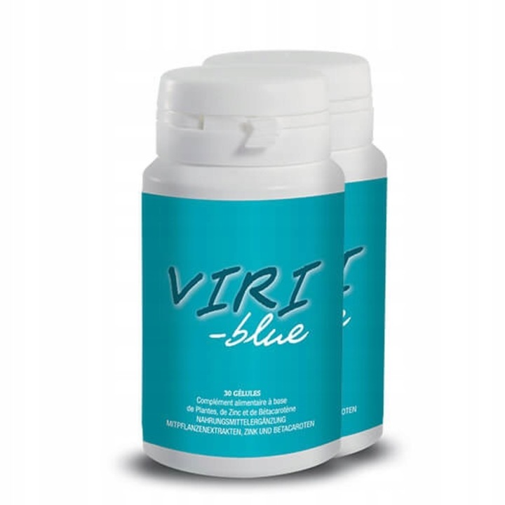 Viri-Blue, NGS, suport pentru vitalitate și performanță, 30 capsule