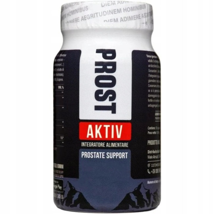 Supliment nutritiv NGS PROST AKTIV, 30 capsule, sanatate prostata, vitalitate masculina