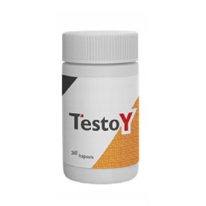 Supliment alimentar NGS TestoY, 30 capsule, vitalitate si performanta, L-Arginina, pentru barbati