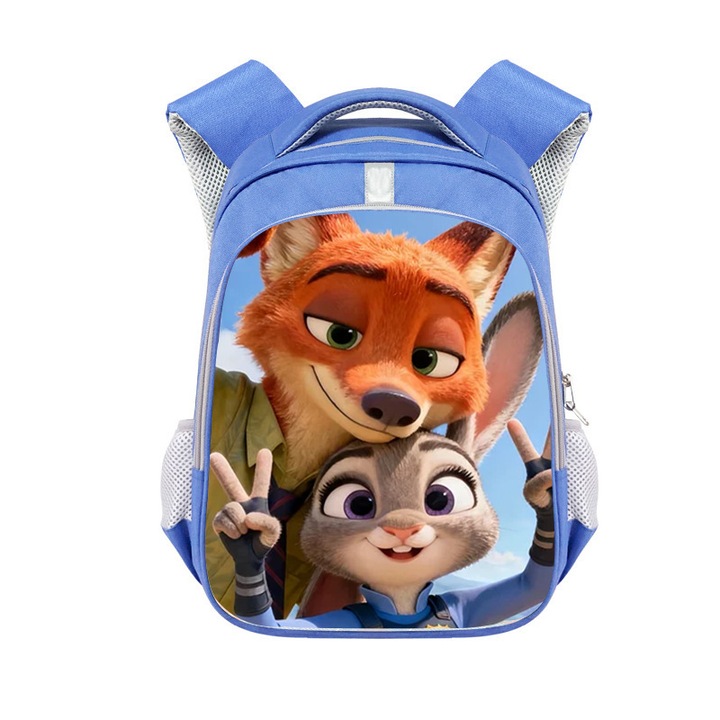 Zootropolis 2 tematikus óvodai hátizsák, kék, 05