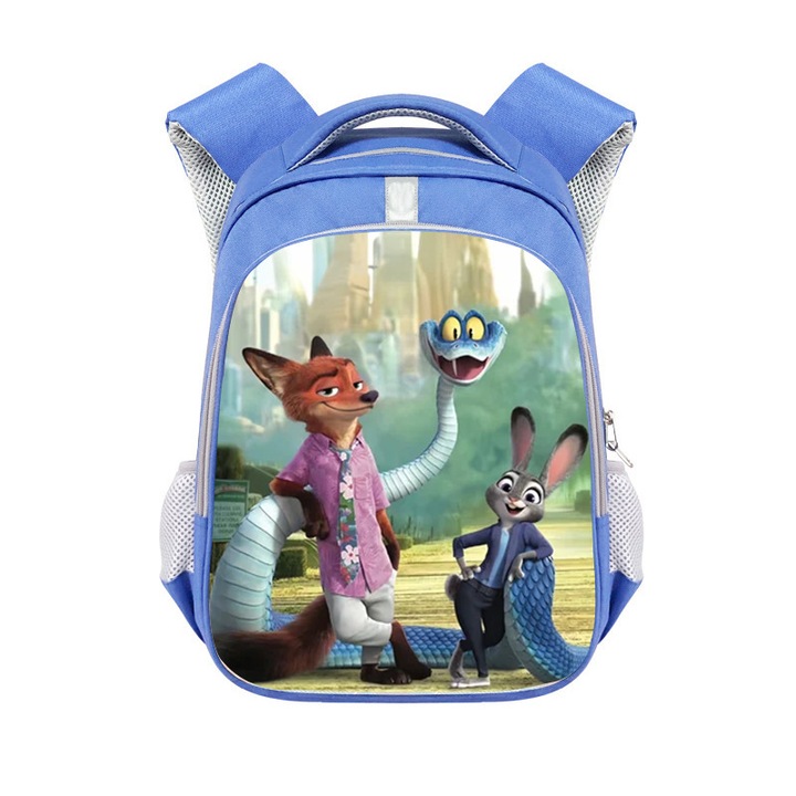 Zootropolis 2 tematikus óvodai hátizsák, kék