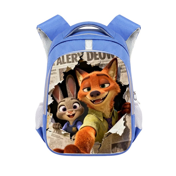 Zootropolis 2 tematikus óvodai hátizsák, kék, 08